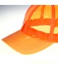 Cd192 Orange Translucent Waterproof Dad Hat Baseball Caps