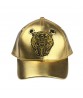 Cd049 New Popular Cartoon Double Tiger Embroidery Metal Ring Baseball Cap Dad Hat