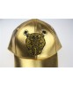 Cd049 New Popular Cartoon Double Tiger Embroidery Metal Ring Baseball Cap Dad Hat