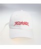 Cd027 Solid Color Twill Plain Soft Adjustable Buckle Custom Embroidery Logo 6 Panel White Dad Hat