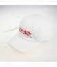 Cd027 Solid Color Twill Plain Soft Adjustable Buckle Custom Embroidery Logo 6 Panel White Dad Hat