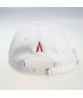 Cd027 Solid Color Twill Plain Soft Adjustable Buckle Custom Embroidery Logo 6 Panel White Dad Hat