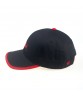 Cb065 100% Cotton Oem Custom 6-Panel Foldable Fitted Hat Plain Baseball Cap