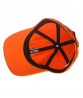 Cd090 Custom Logo Flat Embroidery Wholesale High Quality Orange Baseball Cotton Dad Caps