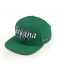 CS109 Adjustable Cap 3D Embroidered Green Snapback Baseball Hat