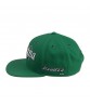 CS109 Adjustable Cap 3D Embroidered Green Snapback Baseball Hat