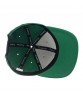 CS109 Adjustable Cap 3D Embroidered Green Snapback Baseball Hat