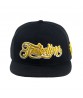 CS111 6 Panel 3D Embroidery Logo Flat Brim Fitted Snapback Cap Hats