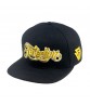 CS111 6 Panel 3D Embroidery Logo Flat Brim Fitted Snapback Cap Hats