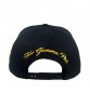 CS111 6 Panel 3D Embroidery Logo Flat Brim Fitted Snapback Cap Hats