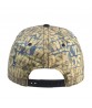 CS115 Custom Flat Bill 6 Panel Hat Metal Logo Snapback Hat