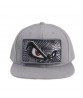 CS116 Custom 6 Panel Hat 3D Embroidered Snapback Hat Velcro Can Replace The Logo