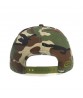 CS117 6 Panel Hat 3D Embroidered Military Camouflage Snapback Hat Velcro Can Replace The Logo