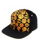 CS138 Factory Custom Digital Printing Emoji Pattern Snapback Hat