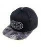 CS143 Custom Hip hop 3D Embroidery Flat Brim Snapback Hat