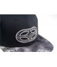 CS143 Custom Hip hop 3D Embroidery Flat Brim Snapback Hat