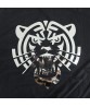 Brushed Lase Hot Stamping Film Silver Tiger Logo Cotton Half Sleeve O-Neck Tops T Shirts for Men