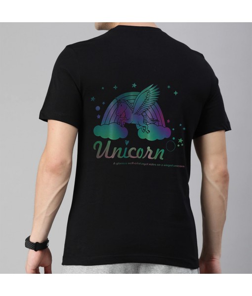 Reflective Symphony Unicorn Pattern Popular Half ...