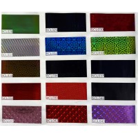 Laser Heat Transfer Vinyl Color Card