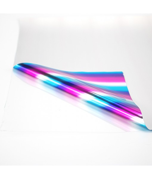 39inch*39inch Soft Metallic Rainbow Heat Transfer ...