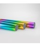 39inch*39inch Soft Metallic Incline Rainbow Heat Transfer Vinyl